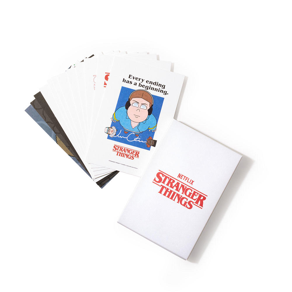 ポストカード12枚セット　Stranger Things（ストレンジャー・シングス）×Jun Oson×FILTER017® Culture Supply™