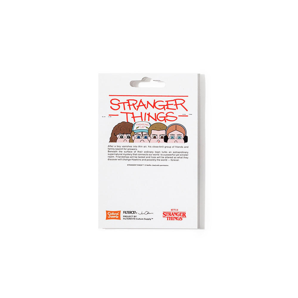 ステッカー6入　Stranger Things（ストレンジャー・シングス）×Jun Oson×FILTER017® Culture Supply™