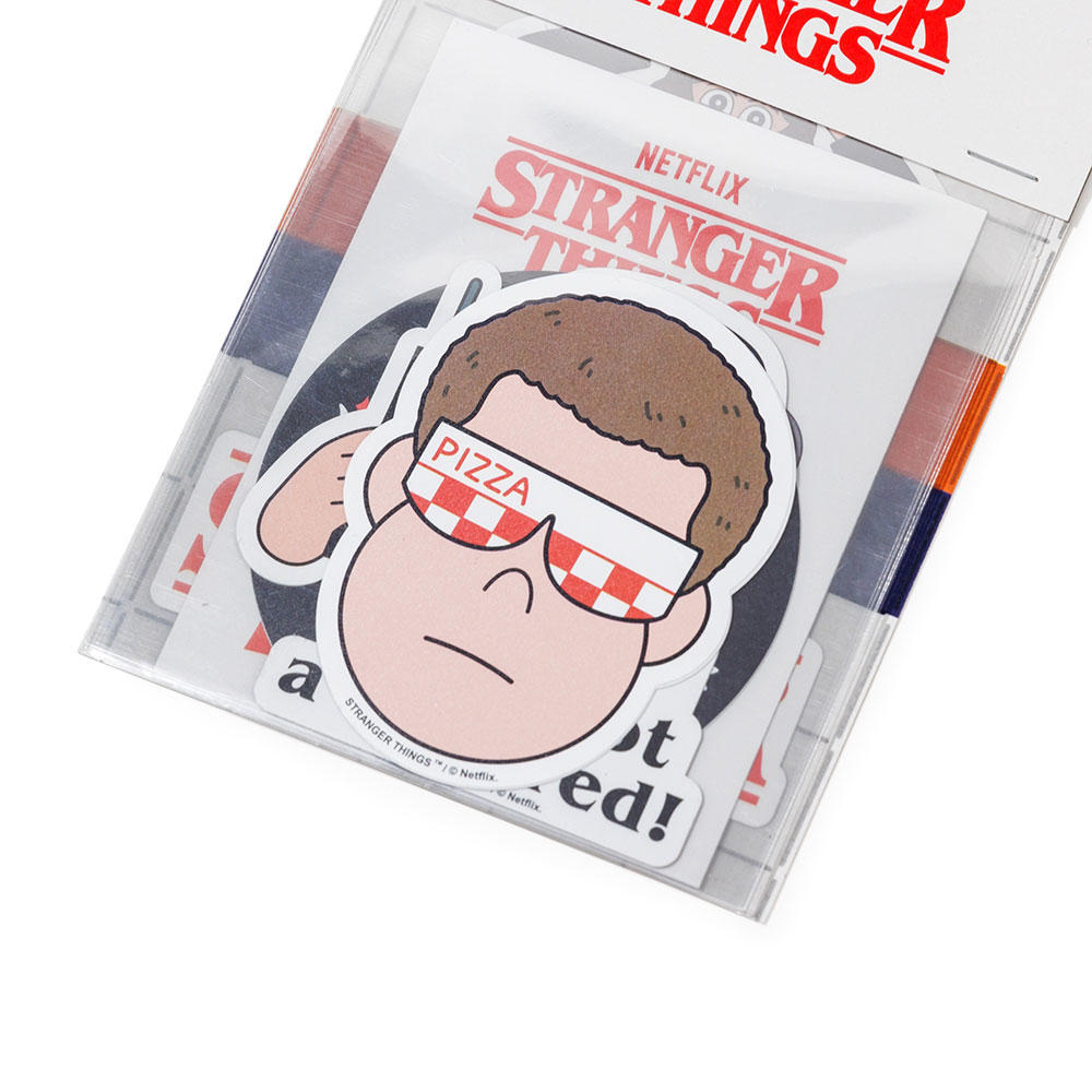 ステッカー6入　Stranger Things（ストレンジャー・シングス）×Jun Oson×FILTER017® Culture Supply™