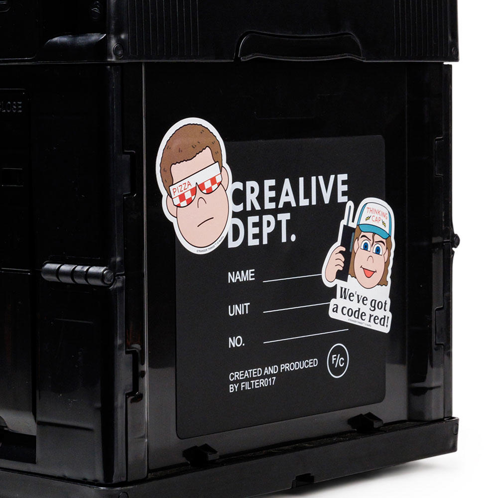 ステッカー6入　Stranger Things（ストレンジャー・シングス）×Jun Oson×FILTER017® Culture Supply™