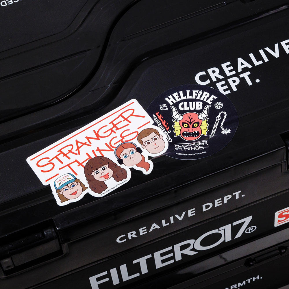 ステッカー6入　Stranger Things（ストレンジャー・シングス）×Jun Oson×FILTER017® Culture Supply™
