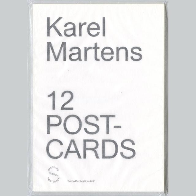Karel Martens 12 Postcards Set／カレル・マルテンス ポストカードセット