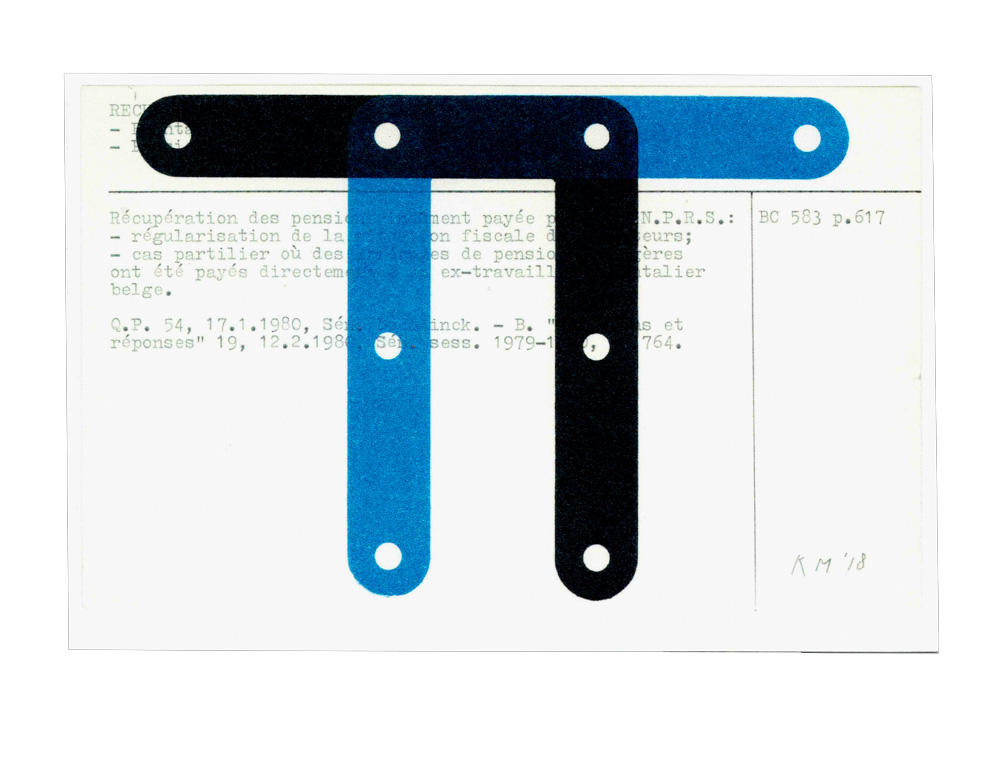 Karel Martens 12 Postcards Set／カレル・マルテンス ポストカードセット