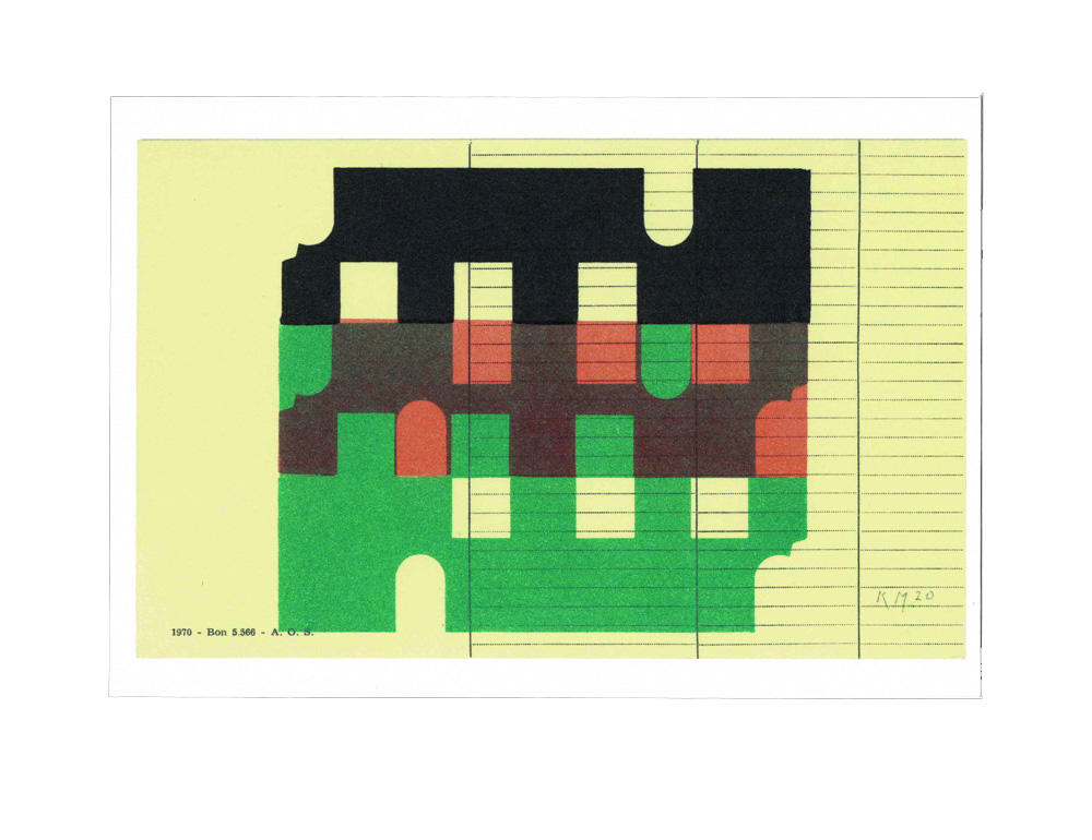 Karel Martens 12 Postcards Set／カレル・マルテンス ポストカードセット