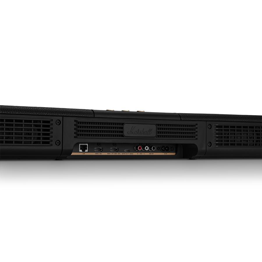 Marshall(マーシャル)Heston 120 サウンドバー Dolby Atmos対応 ブラック