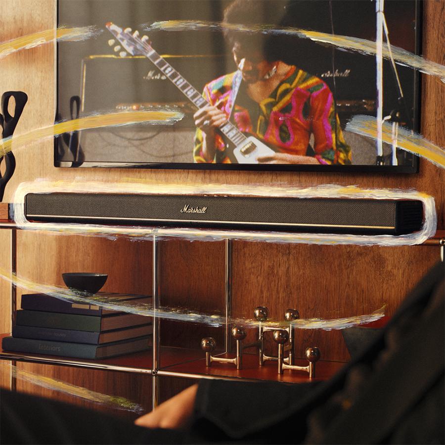 Marshall(マーシャル)Heston 120 サウンドバー Dolby Atmos対応 ブラック