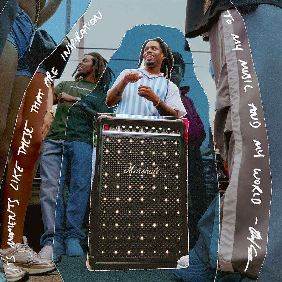 Marshall(マーシャル)Bromley 750 ワイヤレスパーティースピーカー ブラックアンドブラス 