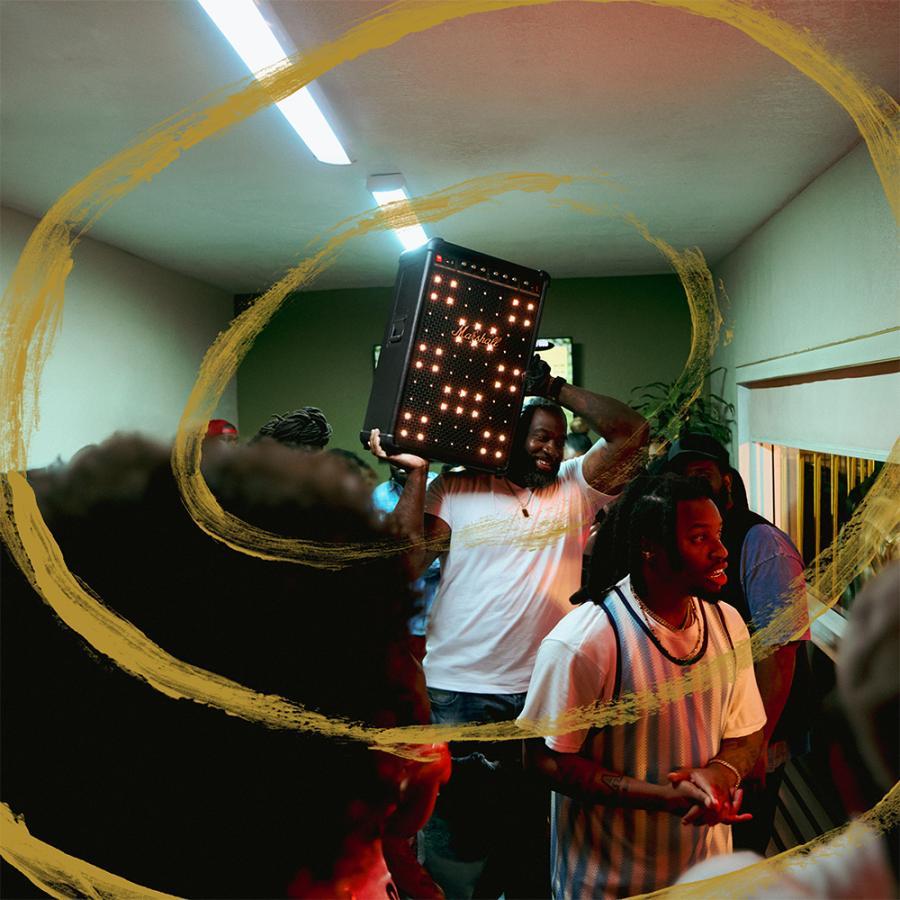 Marshall(マーシャル)Bromley 750 ワイヤレスパーティースピーカー ブラックアンドブラス 