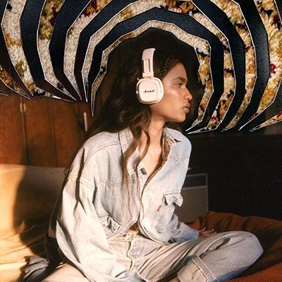 Marshall MAJOR V メジャー５ ヘッドホン Cream