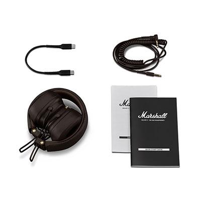 Marshall MAJOR V メジャー５ ヘッドホン Brown