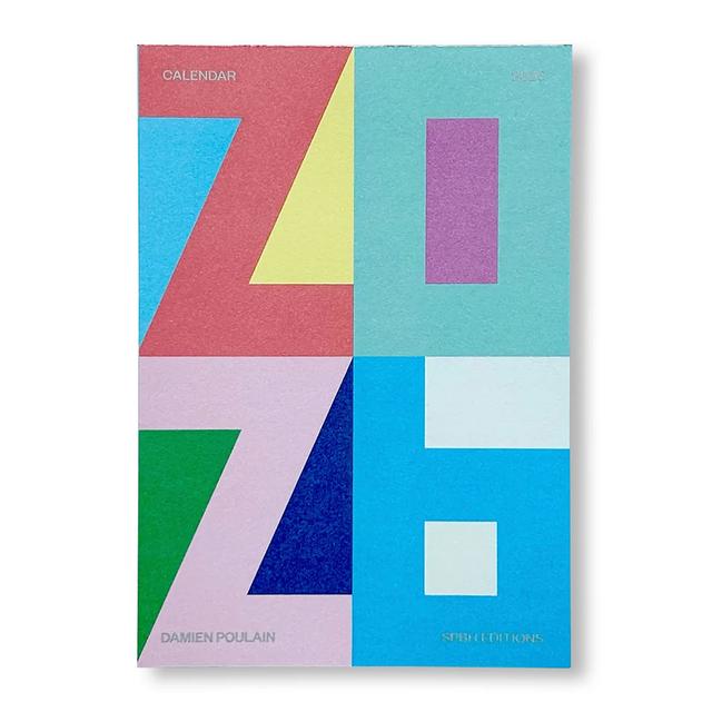 PAGE-A-DAY CALENDAR 2026 by Damien Poulain（ダミアン・プーレイン）2026年 日めくりカレンダー