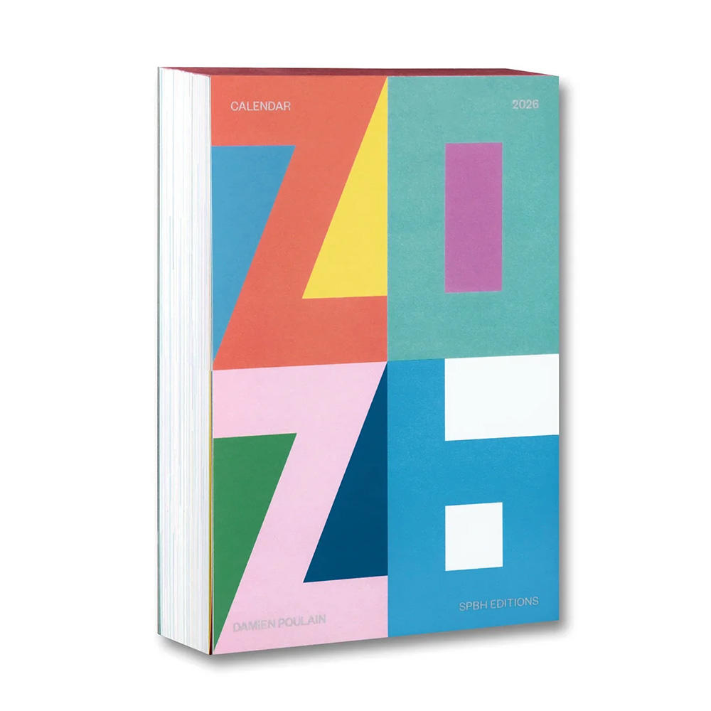 PAGE-A-DAY CALENDAR 2026 by Damien Poulain（ダミアン・プーレイン）2026年 日めくりカレンダー
