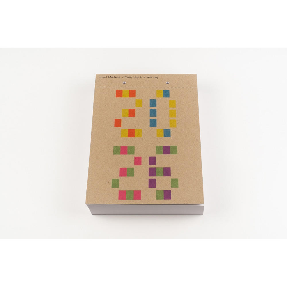 Calendar 2026 / Every day is a new day (カレル・マルテンス) 2026年 日めくりカレンダー