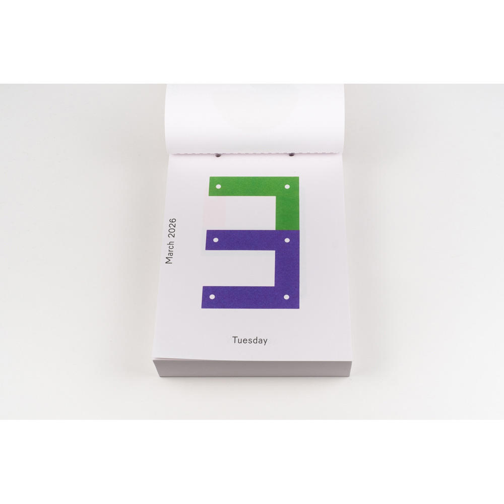 Calendar 2026 / Every day is a new day (カレル・マルテンス) 2026年 日めくりカレンダー