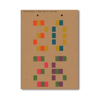 Calendar 2026 / Every day is a new day (カレル・マルテンス) 2026年 日めくりカレンダー