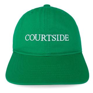 【IDEA】COURTSIDE HAT (GREEN + WHITE EMBROIDERY)　キャップ