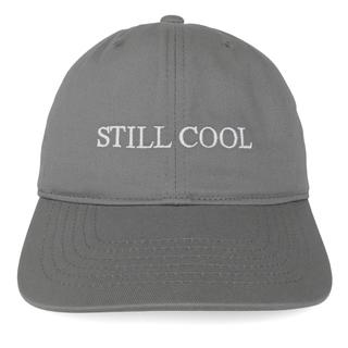 【IDEA】STILL COOL HAT (LIGHT GREY + WHITE EMBROIDERY) キャップ