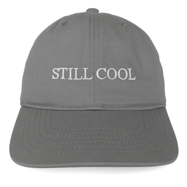 【IDEA】STILL COOL HAT (LIGHT GREY + WHITE EMBROIDERY) キャップ