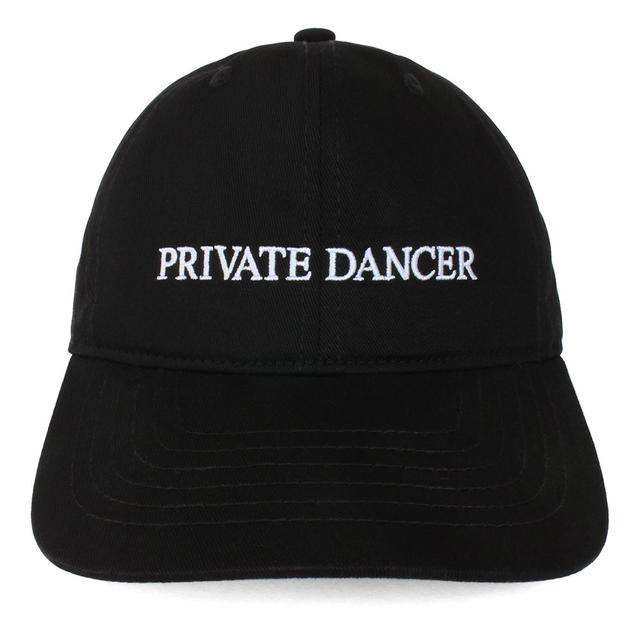 【IDEA】PRIVATE DANCER HAT (BLACK + WHITE EMBROIDERY) キャップ