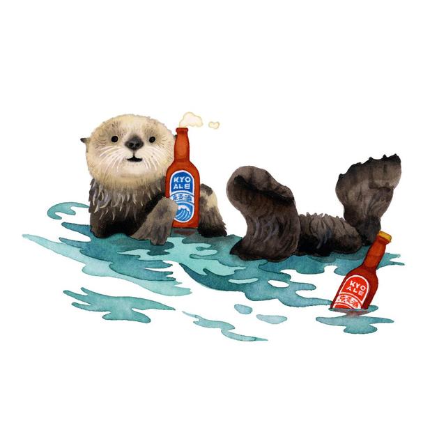 【小林マキ：原画作品】「ぷかぷか」Floating 　※2026年1月上旬～中旬頃発送予定