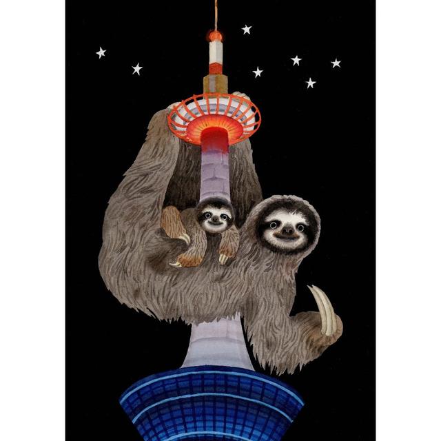 【小林マキ：原画作品】「おやすみ」Good Night　※2026年1月上旬～中旬頃発送予定