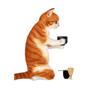 【小林マキ：原画作品】「一服」A Cup of Maccha　※2026年1月上旬～中旬頃発送予定