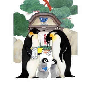 【小林マキ：ジクレープリント作品（額装なし）】「銭湯」Public Bath　※2026年1月上旬～中旬頃発送予定