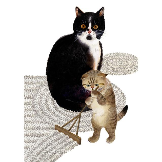 【小林マキ：ジクレープリント作品（額装あり）】「枯山水」Zen Garden　※2026年1月上旬～中旬頃発送予定