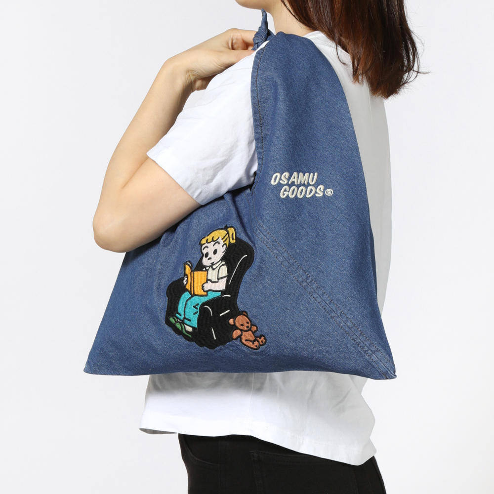 【IP】蔦屋書店別注 オサムグッズ azumabag reading