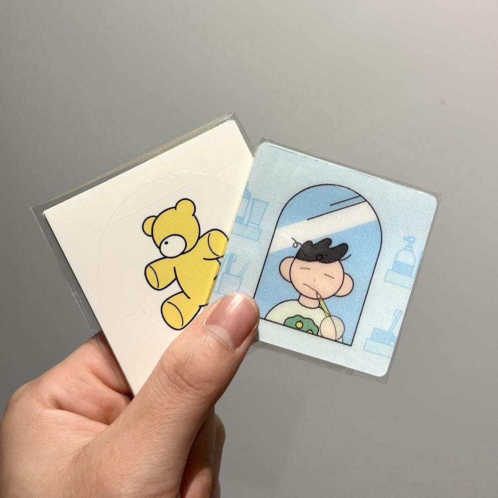 unpis】 シールセット8枚入り(アワサール) ブランド：unpisの