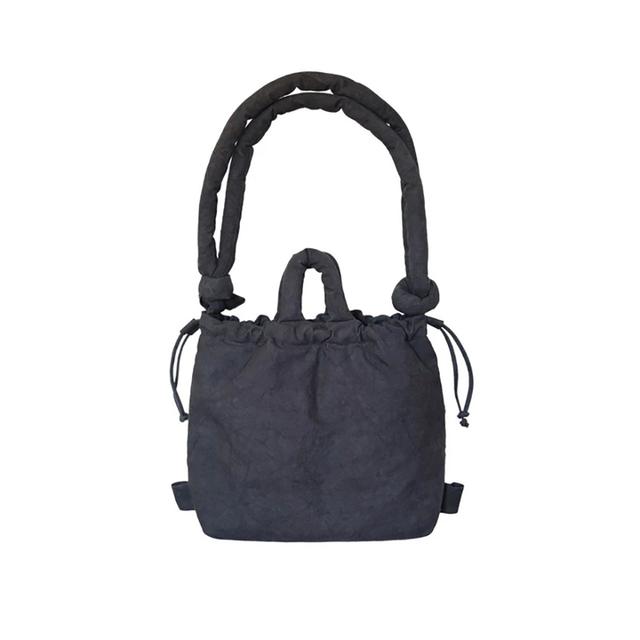 【ÖLEND（オレンド）】ONA WASHED BAG BLACK バッグ