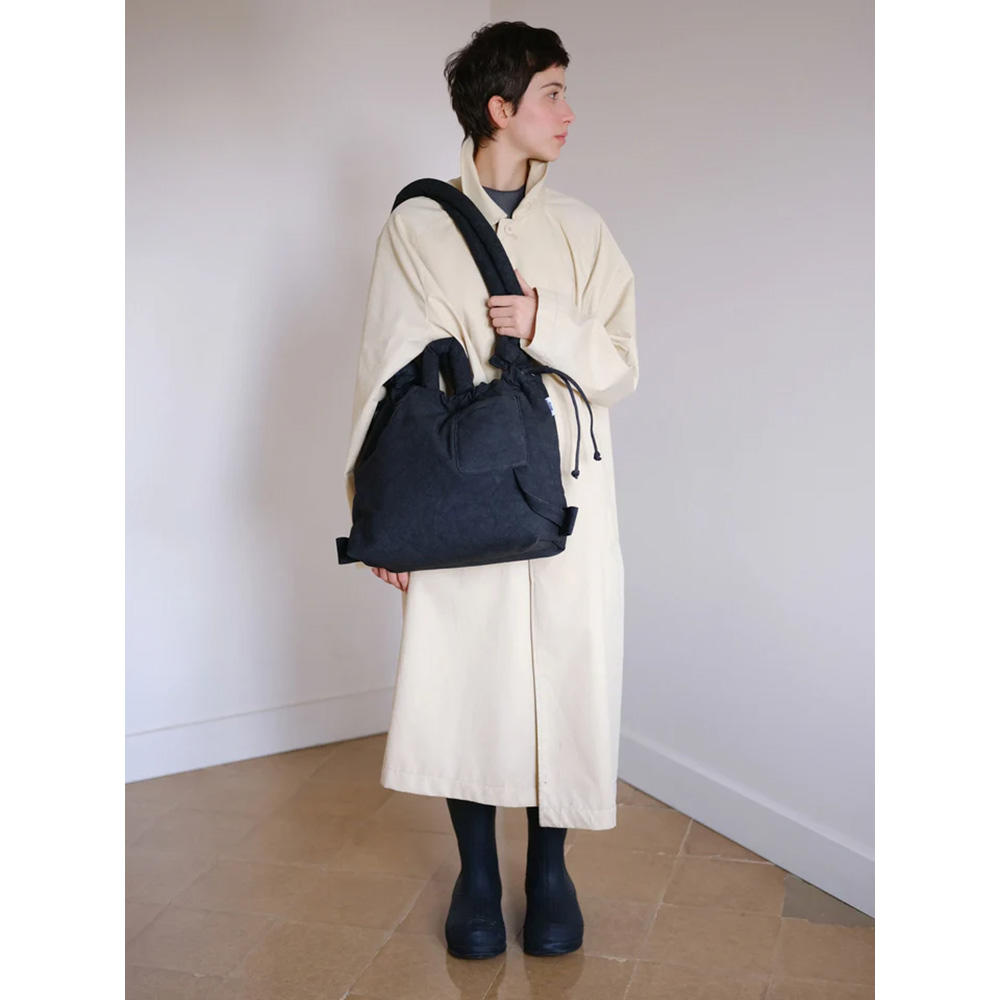 【ÖLEND（オレンド）】ONA WASHED BAG BLACK バッグ