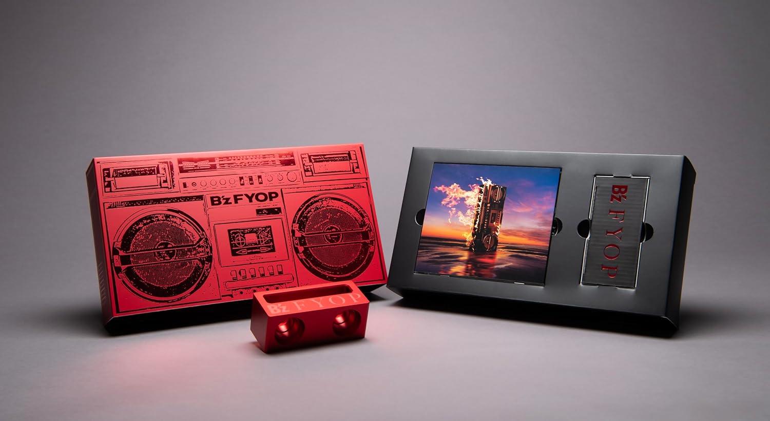 B'z FYOP 数量限定盤 CD+メタルスマートフォンスピーカー <RED> アルバム