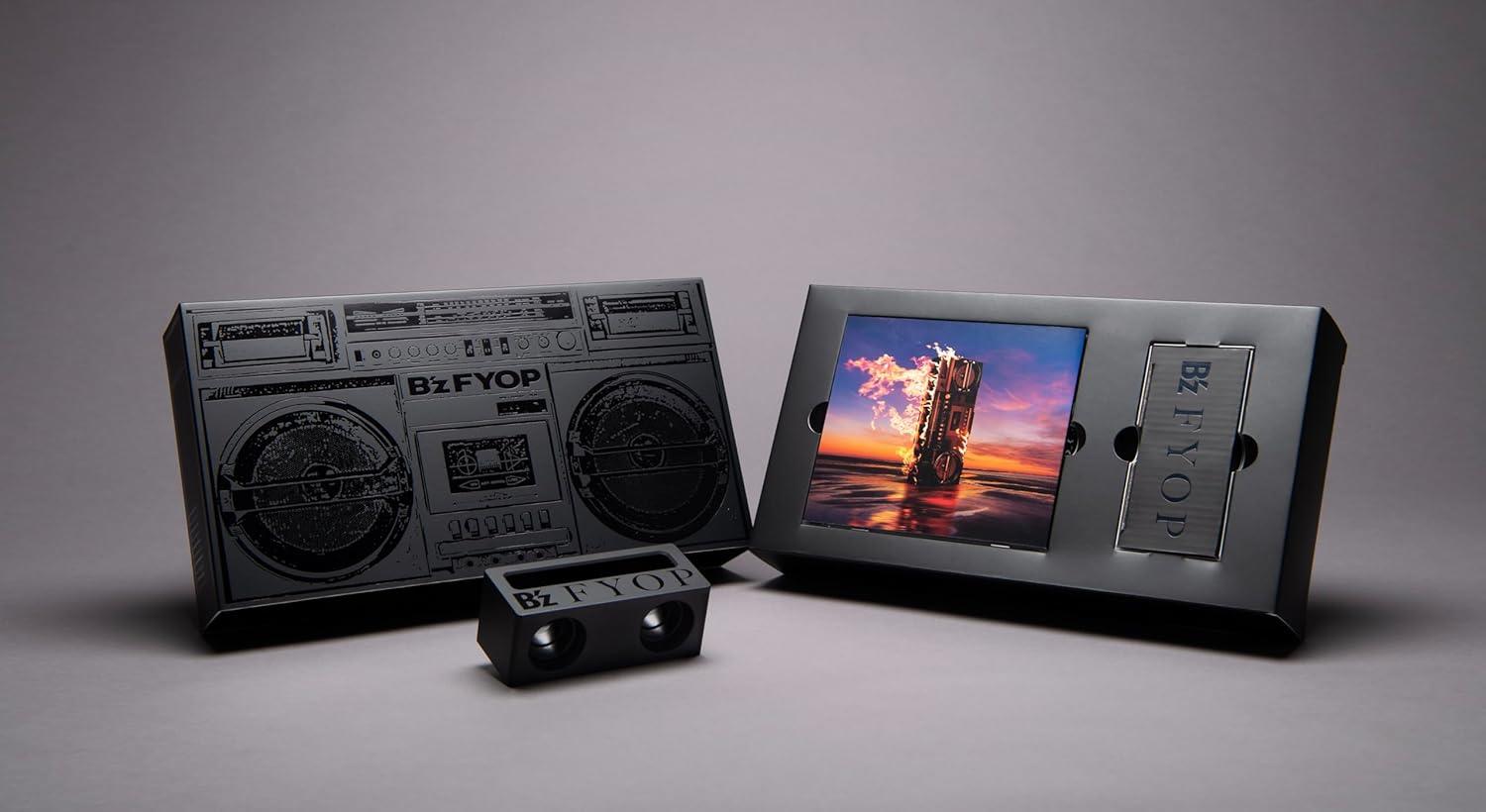 B'z FYOP 数量限定盤 CD+メタルスマートフォンスピーカー <BLACK> アルバム