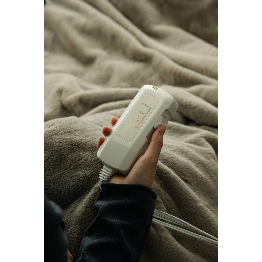 LALACA(ララカ）heated blanket lounge pale rose pink