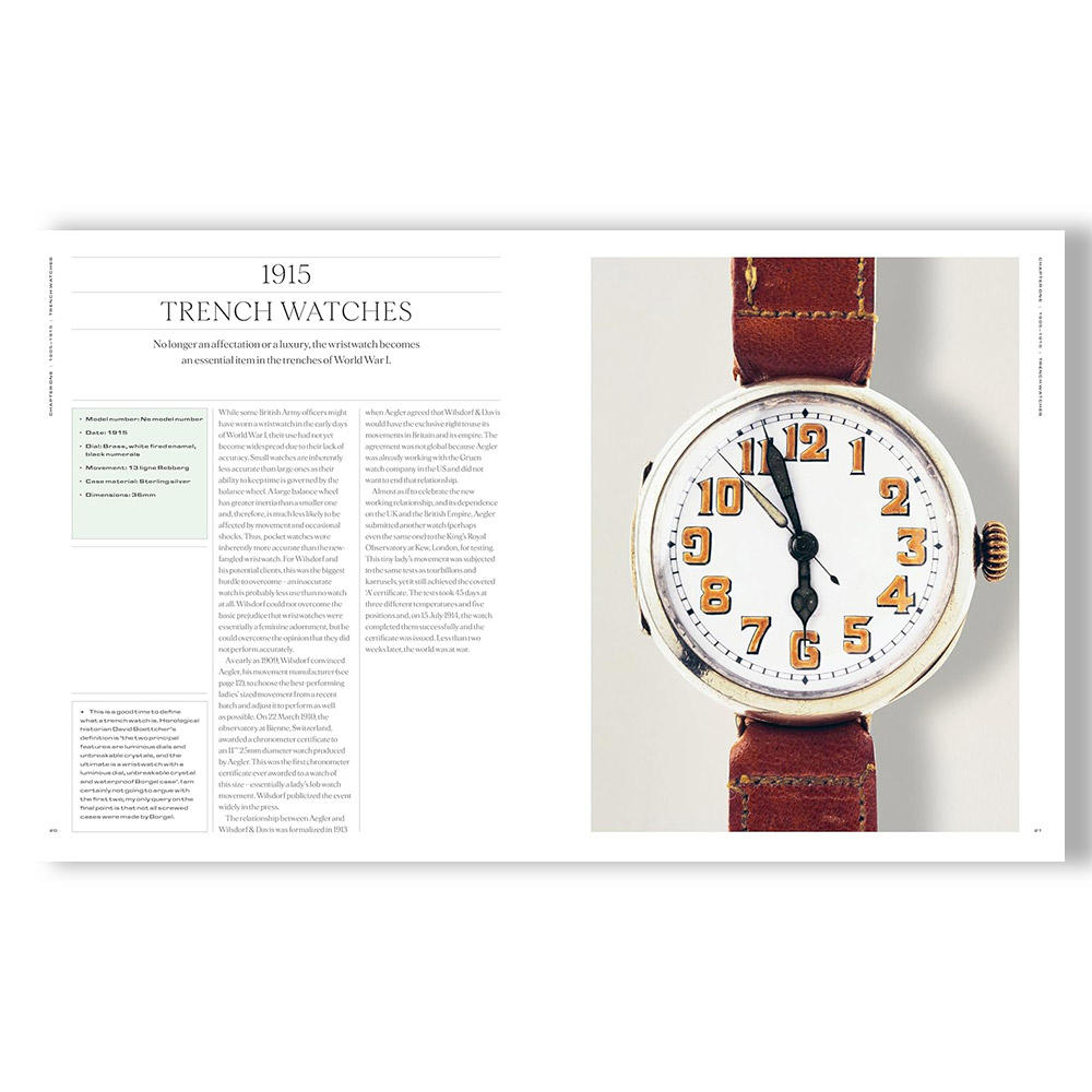 THE ROLEX LEGACY: The history of Rolex through 120 seminal