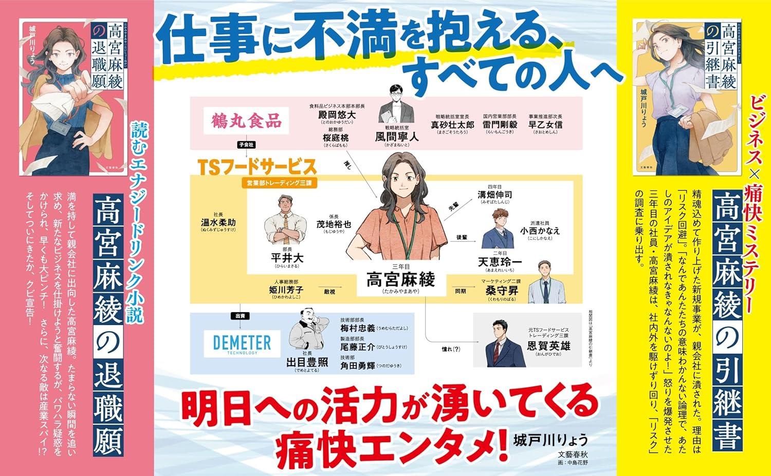サイン本) 高宮麻綾の退職願 城戸川りょう 城戸川りょう -の商品
