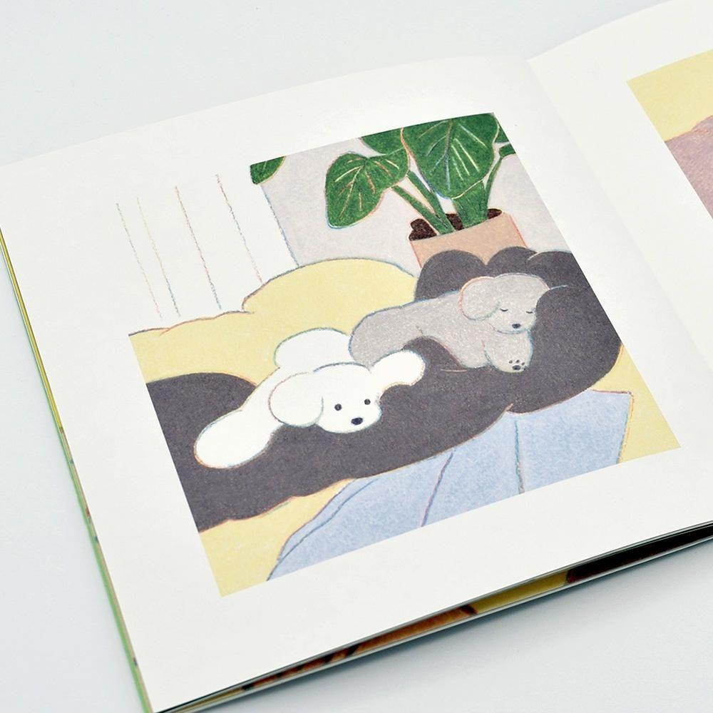 てらおかなつみ：サイン入り】てらおかなつみ犬の絵作品集No.04 てらお