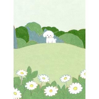 【てらおかなつみ：受注生産】ジークレープリント作品L-03　※2026年1月以降のお渡し予定