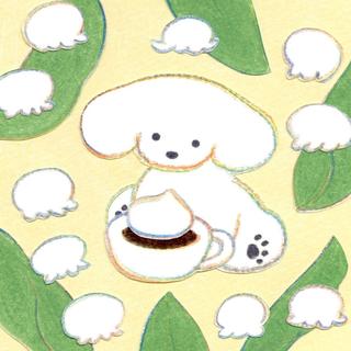 【てらおかなつみ：受注生産】ジークレープリント作品S-18　※2026年1月以降のお渡し予定