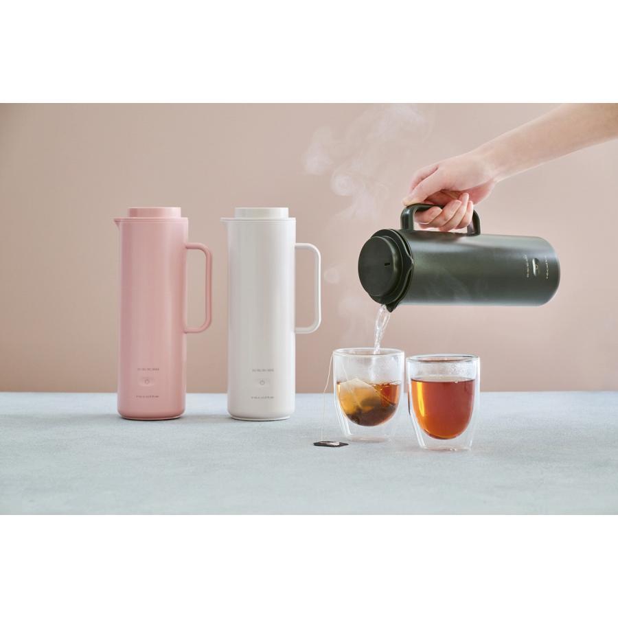 レコルト スマートケトル スリム グレー