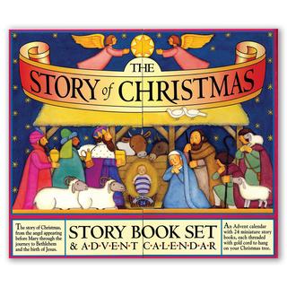 ストーリーオブクリスマスアドベントカレンダー The Story of Christmas Story Book Set and Advent Calendar