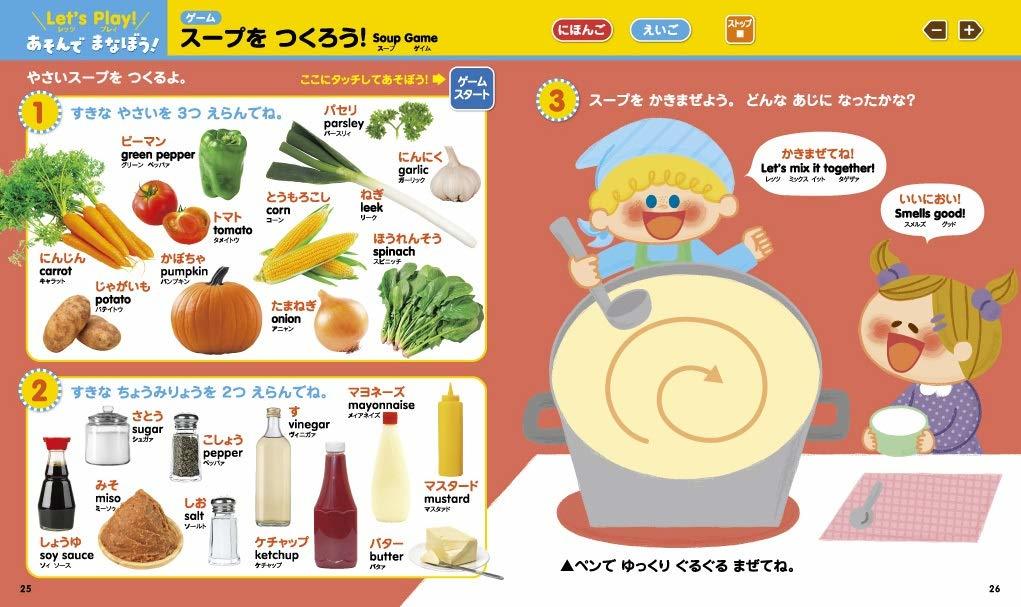 タッチペンで音が聞ける！はじめてずかん１０００ 英語つき