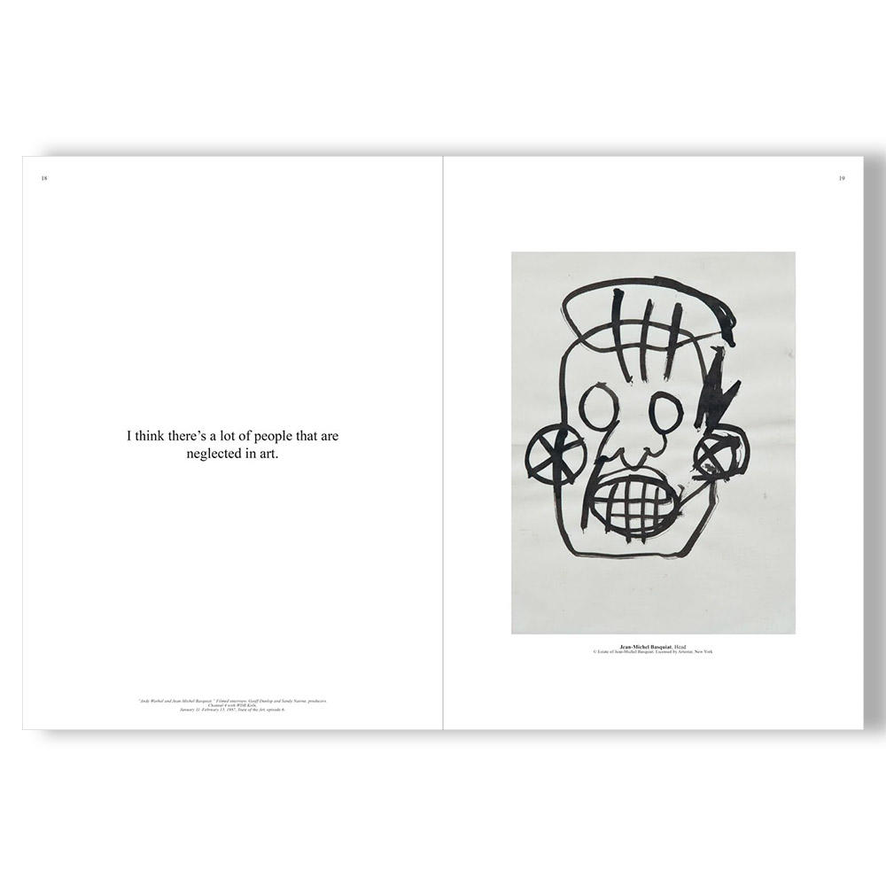 The Head - The Mind by Jean-Michel Basquiat（ジャン＝ミシェル・バスキア） 作品集