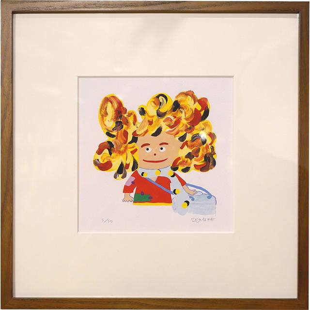 【SUMIRE／額装】ジークレー版画作品『リリア』