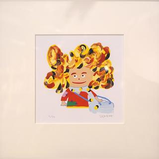 【お取り寄せ／SUMIRE／マット装】ジークレー版画作品『リリア』　※ご注文から1～2週間程度での発送を予定