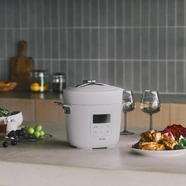 【NEWモデル】A-Stage 電気圧力鍋 Re・DePot（リデポット）2L ホワイト