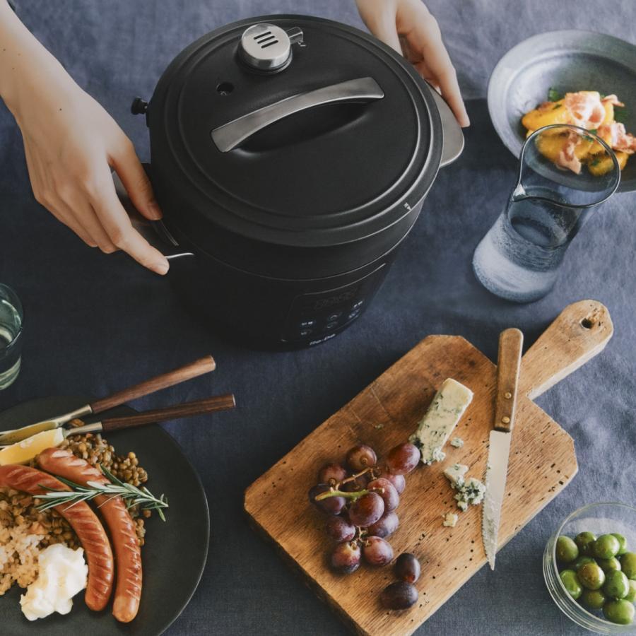 【NEWモデル】A-Stage 電気圧力鍋 Re・DePot（リデポット）2L ブラック
