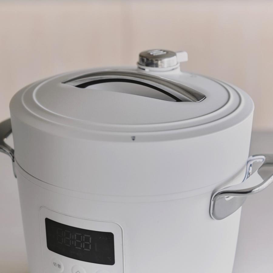 【NEWモデル】A-Stage 電気圧力鍋 Re・DePot（リデポット）2L ホワイト
