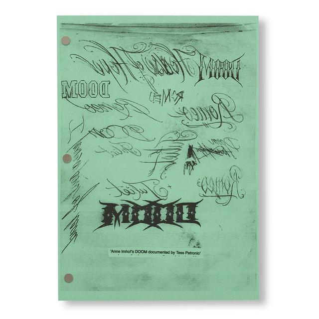 【初版500部限定】ANNE IMHOF'S DOOM DOCUMENTED BY TESS PETRONIO by Tess Petronio（テス・ペトロニオ）　写真集